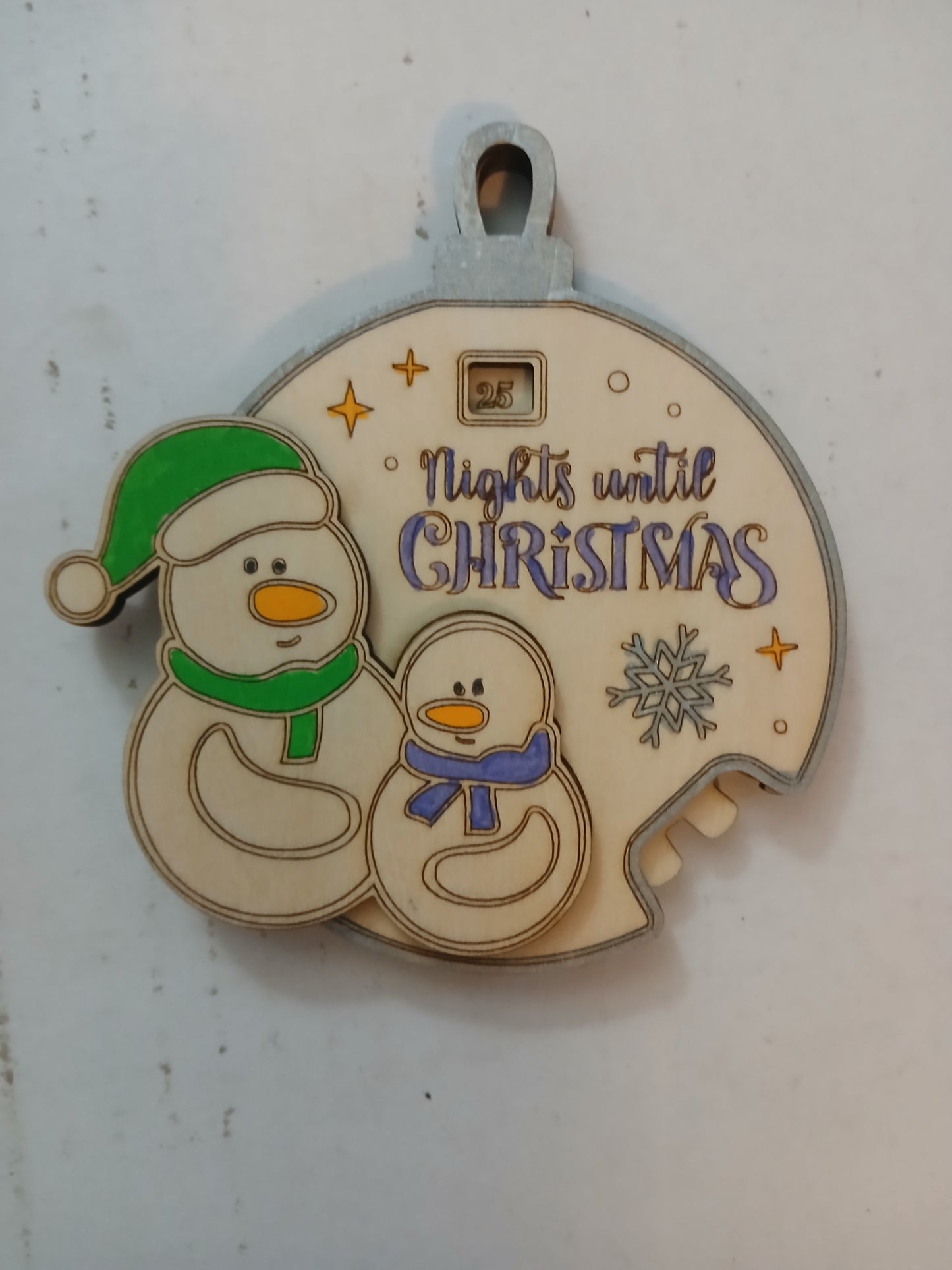 Two Snowmen Countdown (1419)