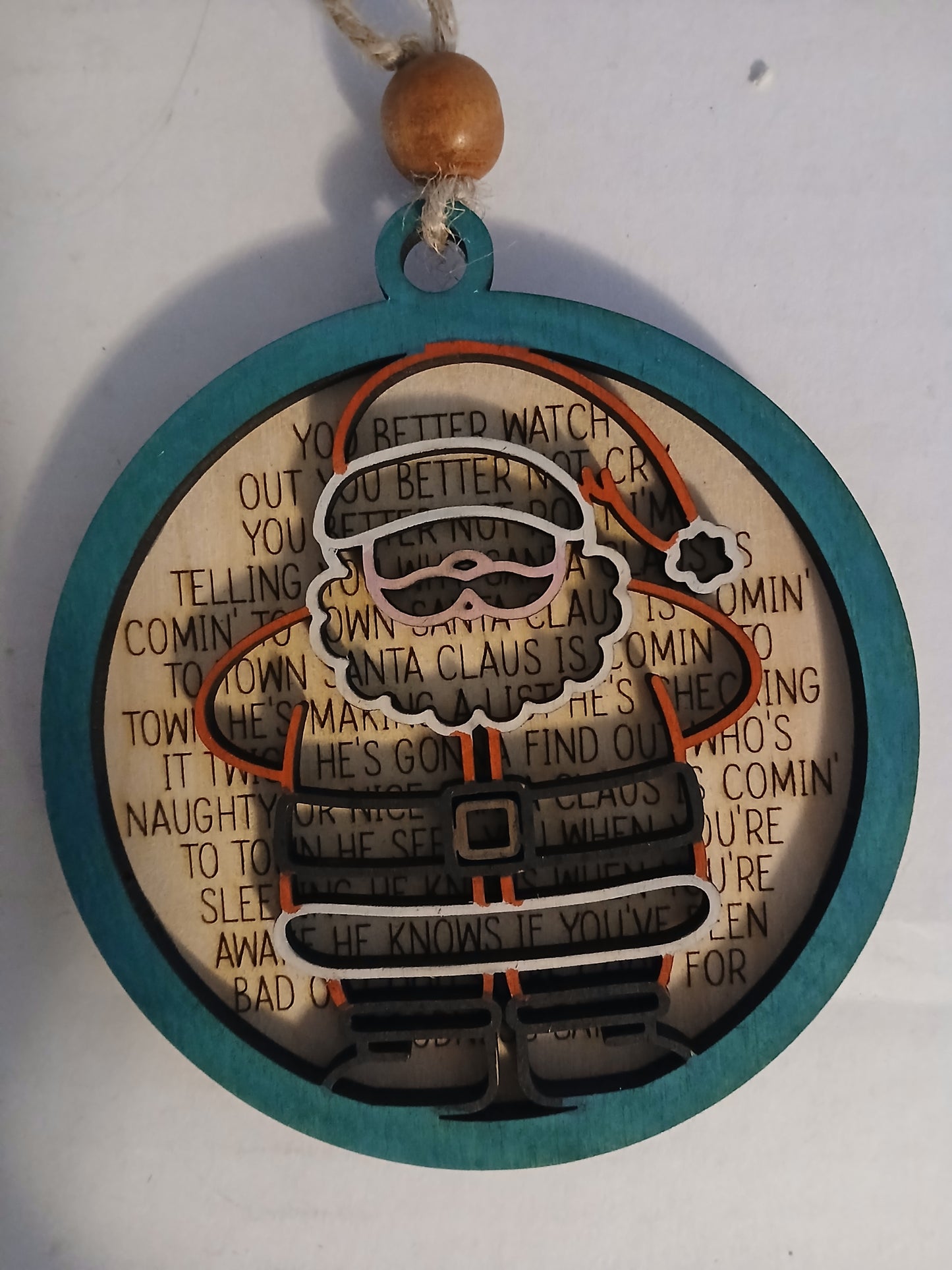 Santa Claus Ornament (2504)