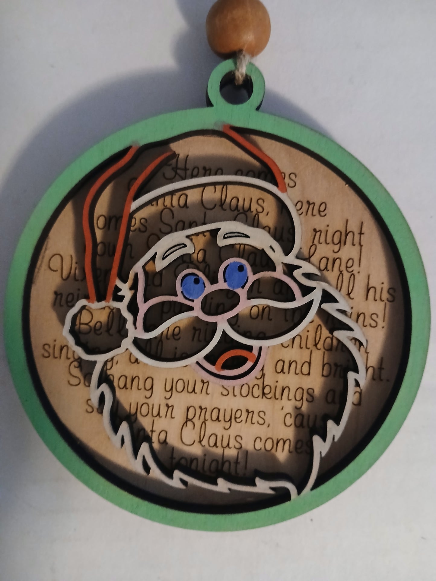 Santa Ornament (2507)