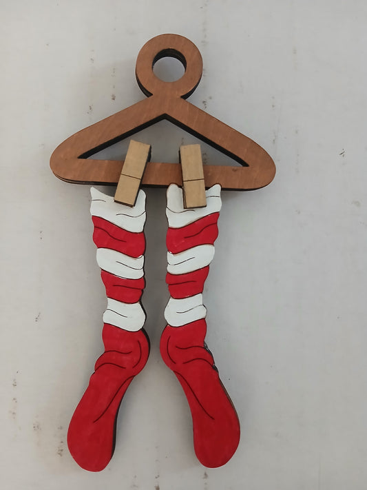 Santa's Socks Ornament - Claus Collection