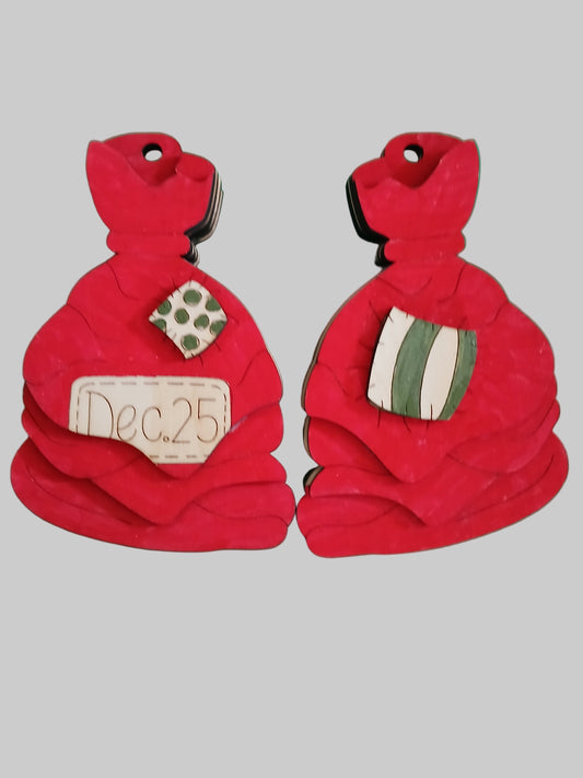 Santa's Toy Sack Ornament - Claus Collection